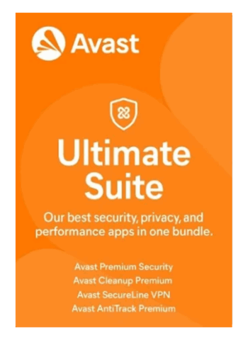 Avast Ultimate, 10 devices, 1 year